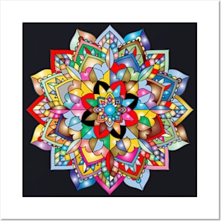 Mandala Shone Posters and Art